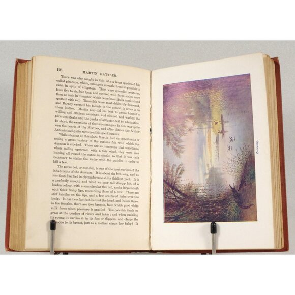 Antique Art Deco Book "Martin Rattler" by R M Ballantyne, Thomas Nelson and Sons - Picture 8 of 8